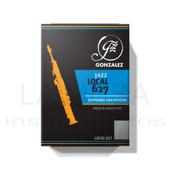 GONZALEZ Jazz Local 627 Soprano Saxophone 10 Reeds Box